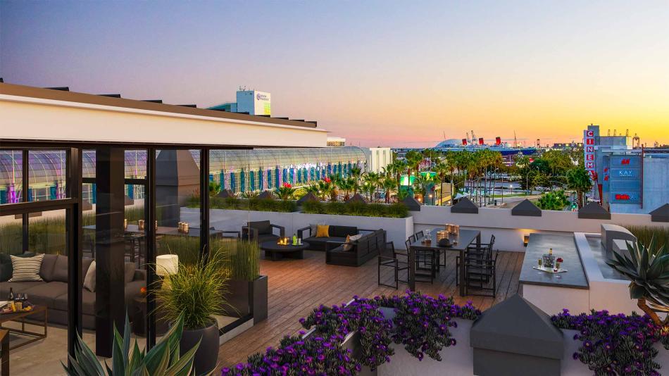 Long Beach's Ocean Center Building reopens as housing after $50M ...